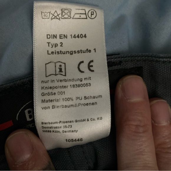 Bierbaum Proenen BP Germany work trousers Cargo Construction pants Sz 58 - Picture 9 of 12
